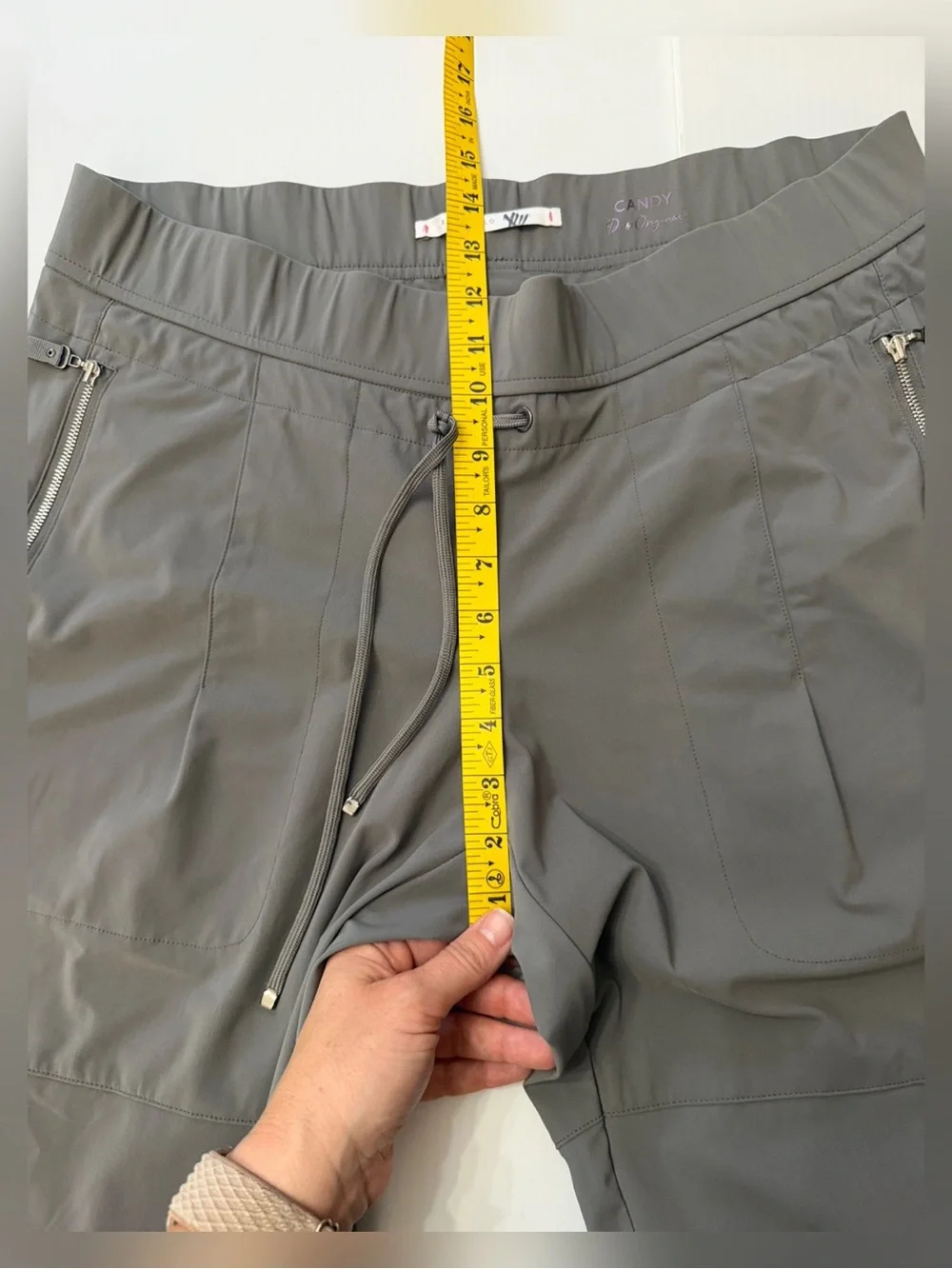 Rafaello Rossi Candy Jogger Gray Active Jogger Pants - 44